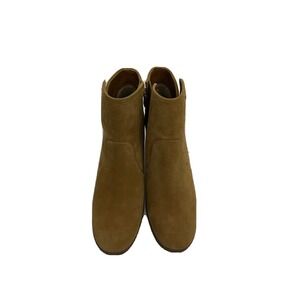 Tory Burch Shoes | Tory Burch Suede Bootie | Color: Tan | Size: 7.5